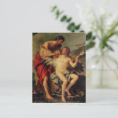 Daedalus Attaching Icarus' Wings, c.1754 Briefkaart (Staand voorkant)