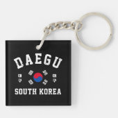 Daegu South Korea  Sleutelhanger (Achterkant)