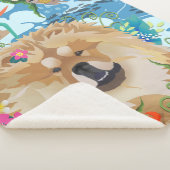 DAEJA MAKING WAVES medium sherpa blanket Deken (3/4)
