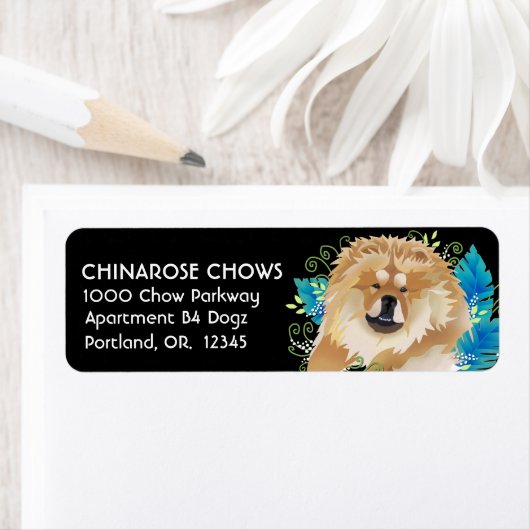 DAEJA VU CHOW - Retouradreslabels aanpassen Etiket (Insitu)