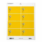 Daffodieletiket Etiket (Full Sheet)