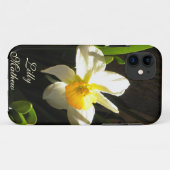 Daffodil At First Light iPhone 5 Coque (Dos (Horizontal))