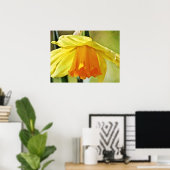 Daffodil Bloem Geel Fotografische Art Print (Thuiskantoor)