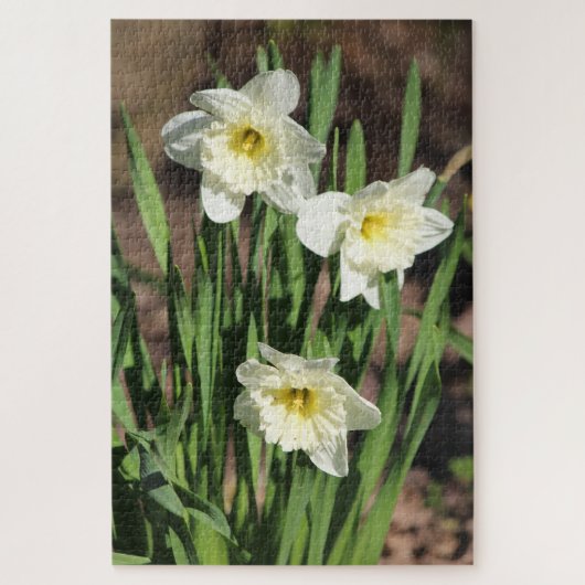 Daffodil Bloemig Legpuzzel (Verticaal)