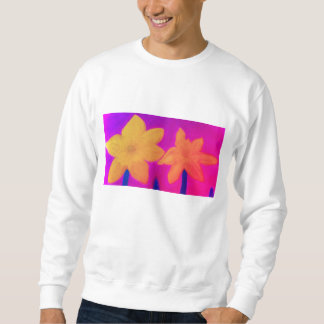 Daffodil Bloom Sweatshirt - Handgemaakte Chalk Pas