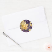 Daffodil bruiloft envelop zegel (Envelop)