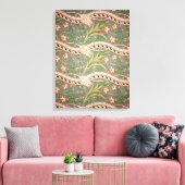 Daffodil Chintz', 1875 Canvas Afdruk (Insitu (Woonkamer))