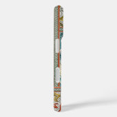 Daffodil chintz art nouveau bloem behang Case-Mate iPhone case (Achterkant / Rechts)