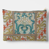 Daffodil chintz art nouveau bloem behang etui (Achterkant)