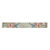 Daffodil chintz art nouveau bloem behang lint (Voorkant)