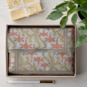 Daffodil chintz art nouveau bloem behang tissuepapier (Geschenk)