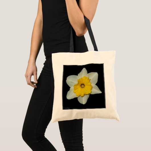 Daffodil Close-up Budget Canvas Canvas tas (Voorkant (product))