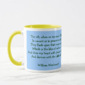 DAFFODIL DANCE ~ Ringer Mug (Gauche)