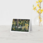 Daffodil Dell: Cheshire, Engeland Kaart (Gele Bloem)