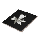 Daffodil Floral Tile Tegeltje (Zijkant)