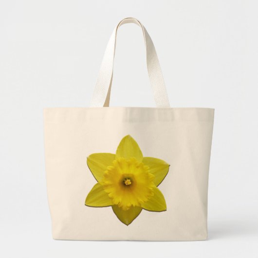 Daffodil Flower Canvas tas Spring Flowers Bags (Voorkant)