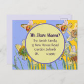 Daffodil Flower Nouvelle Adresse Carte Postale Nou (Devant / Derrière)