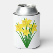 Daffodil Flowers Blikjeskoeler (Blikje Voorkant)
