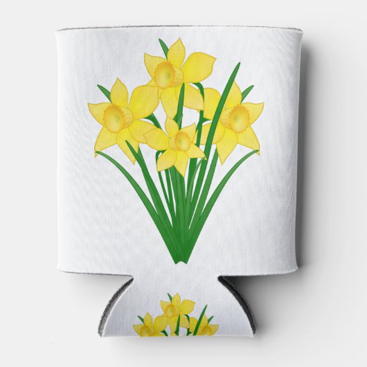 Daffodil Flowers Blikjeskoeler (Voorkant)