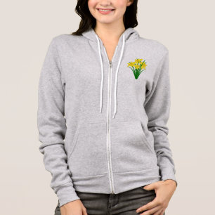 Daffodil Flowers Hoodie