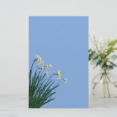 Daffodil Flowers Stationery Briefpapier (Staand voorkant)