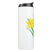 Daffodil Flowers Thermosbeker (Gedraaid links)