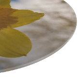 Daffodil in het voorjaar snijplank (Hoek)