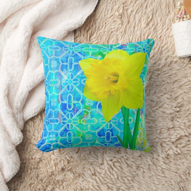 Daffodil Kussen (Deken)
