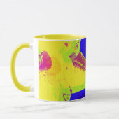 Daffodil met William Wordsworth Poem Ceramic Mok (Links)