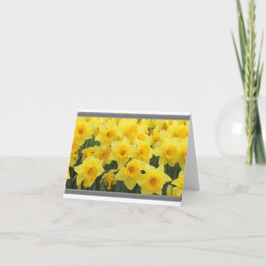 DAFFODIL NOTE CARDS KAART (Voorkant)
