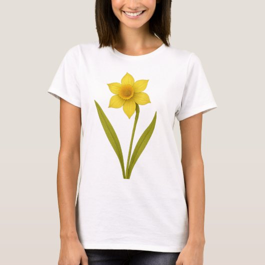 Daffodil - Ongeëvenaarde liefde, zon T-shirt (Voorkant)