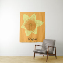 Daffodil Oranje geel narcis tapijt