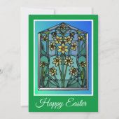 Daffodil Paaskaart Feestdagenkaart (Voorkant)