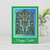 Daffodil Paaskaart Feestdagenkaart (Staand voorkant)