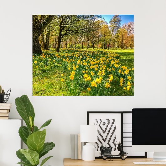 DAFFODIL POSTER (Thuiskantoor)