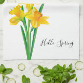 Daffodil Serviette de cuisine (Plié)