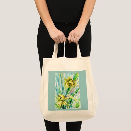 Daffodil Spring Bag Tote Bag (Voorkant (product))