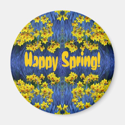 Daffodil Spring Fantasy Magneet (Voorkant)