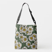 Daffodil tuin crossbody tas (Achterkant)