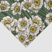 Daffodil tuin tissuepapier (Detail)