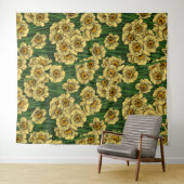 Daffodil tuin wandkleed (In Situ (horizontaal))