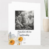 Daffodil Viering van het Leven Programma (Achterkant)