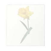 Daffodil Waving Hi Notitieblok (Voorkant)