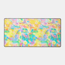 Daffodil Yellow Pastel Abstract Bureaumat