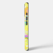 Daffodil Yellow Pastel Abstract Case-Mate iPhone Case (Achterkant / Links)