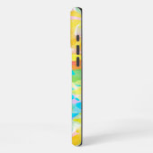 Daffodil Yellow Pastel Abstract iPhone Hoesje (Linkerkant)