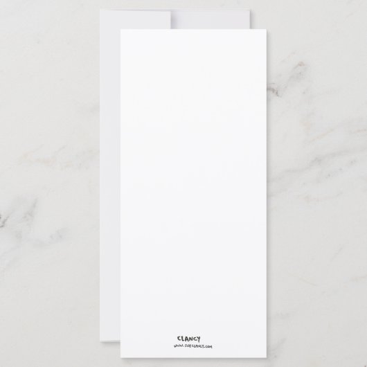 Daffodilerkaart (Achterkant)