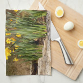 Daffodiles à la serviette de thé Pâques (Quart Plié)