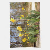 Daffodiles à la serviette de thé Pâques (Vertical)