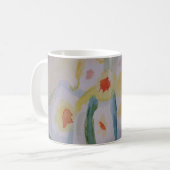 Daffodiles Abstraits Mug (Devant gauche)